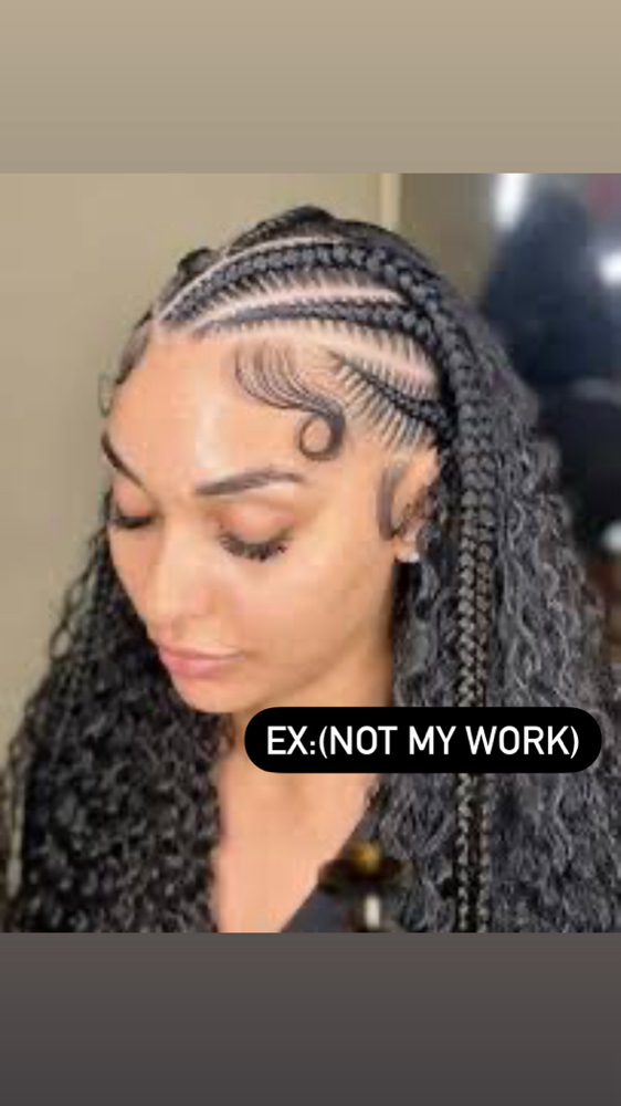 Fulani X Quickweave (8-12 Braids) at Lavishlooksbymya in New York, NY