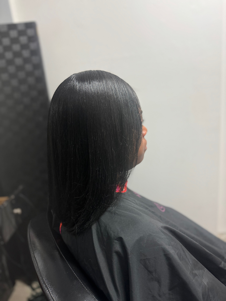 Classic Shampoo And Flat Iron at B.E.S.T Beauty Lounge in Fort Pierce, FL