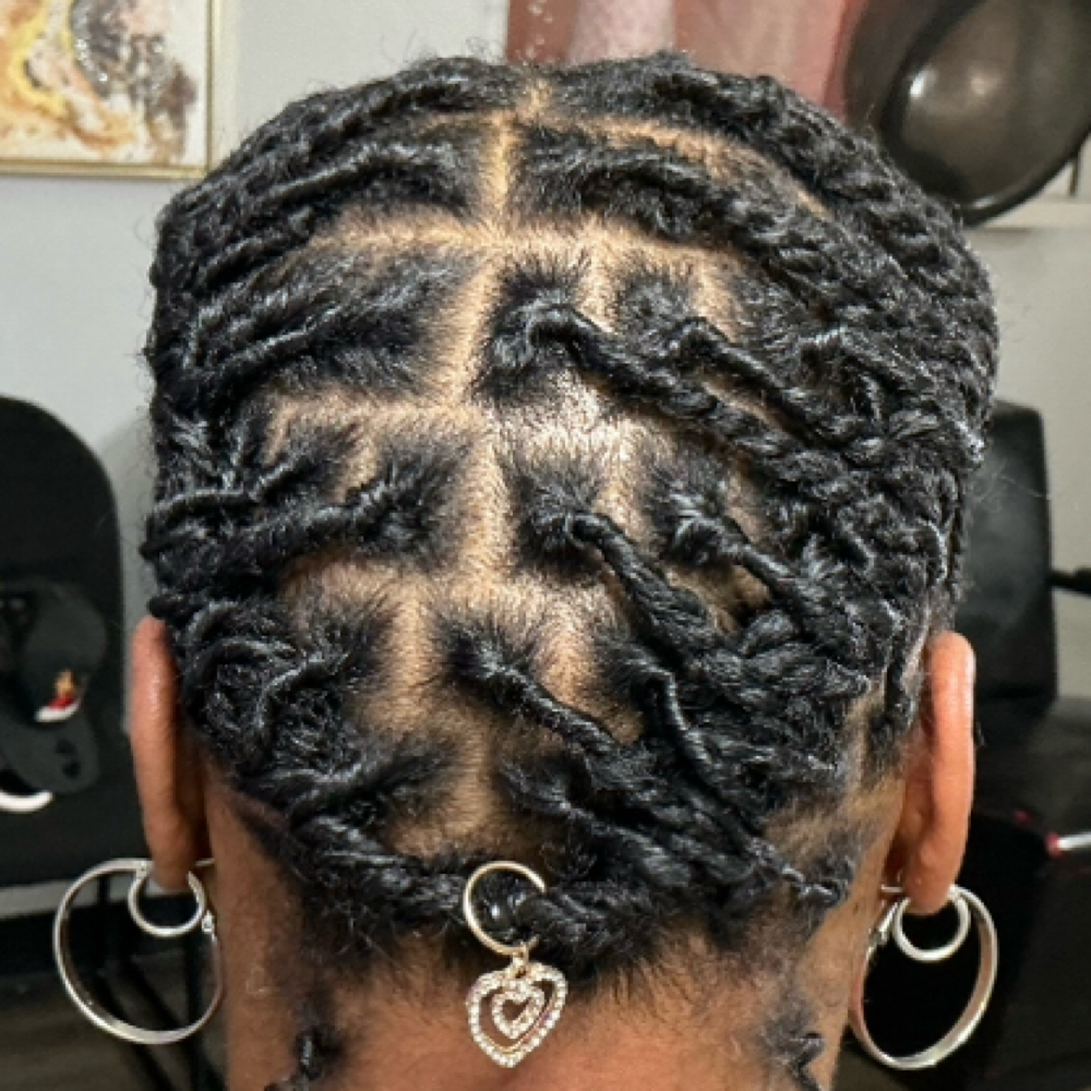 Simple Loc Style at Knotty by Nature in Phoenix, AZ