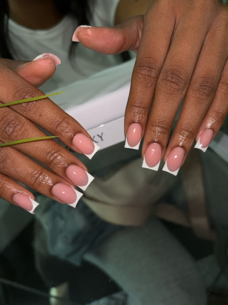 Short Set + Designs at ChantelBossynails in Charlotte, NC