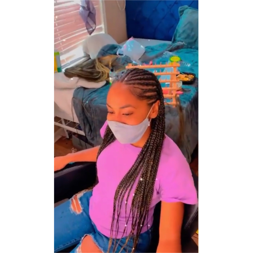 Fulani Braids at HairrFlo in Los Angeles, CA