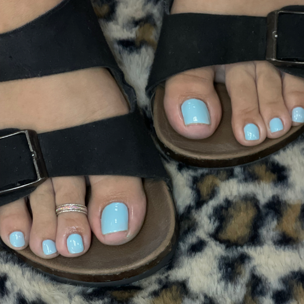Clean Girl Pedi at BeautyXLyssa in La Puente, CA