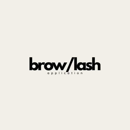 Brow And Lash Application