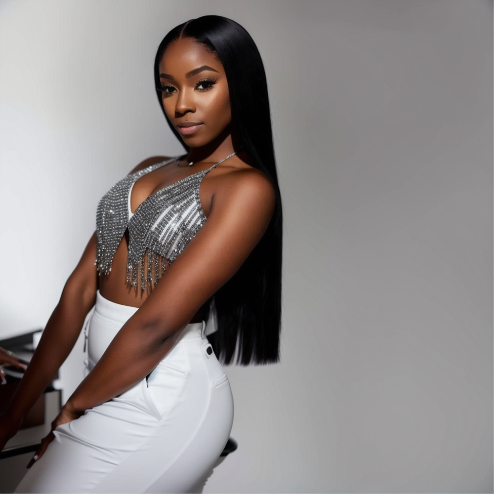 Silk Press W/ Keratin Treatment