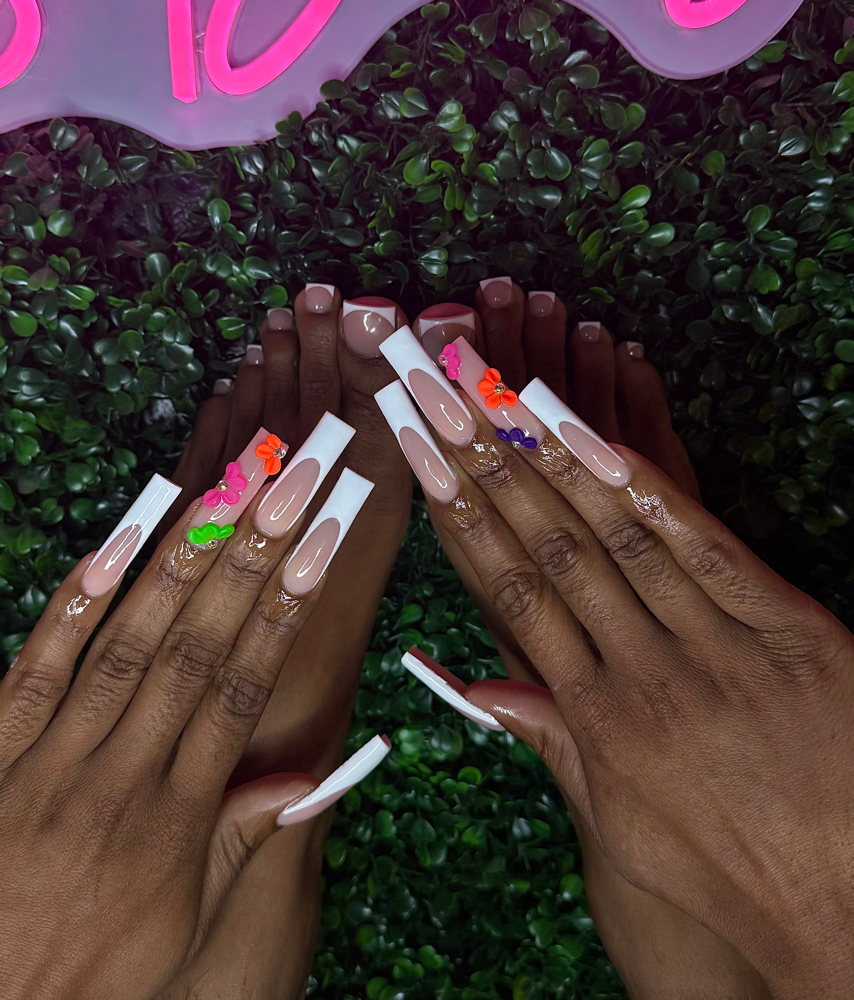Long Nails at JasDesigns in Memphis, TN