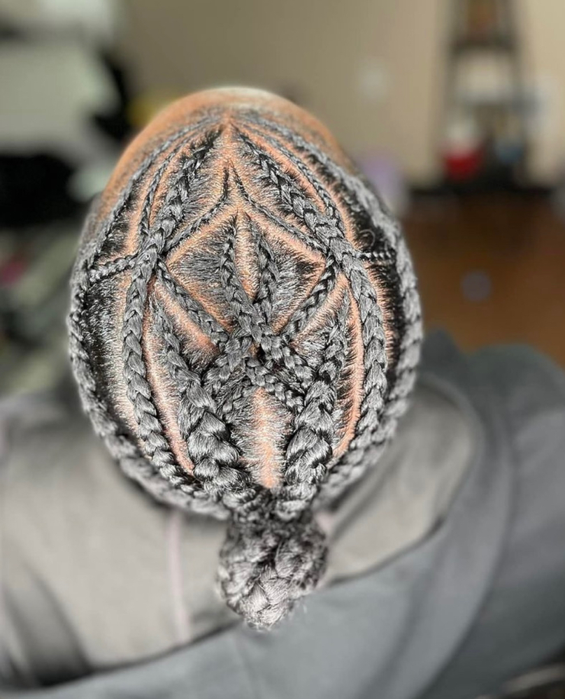 Mens Freestyle Braids