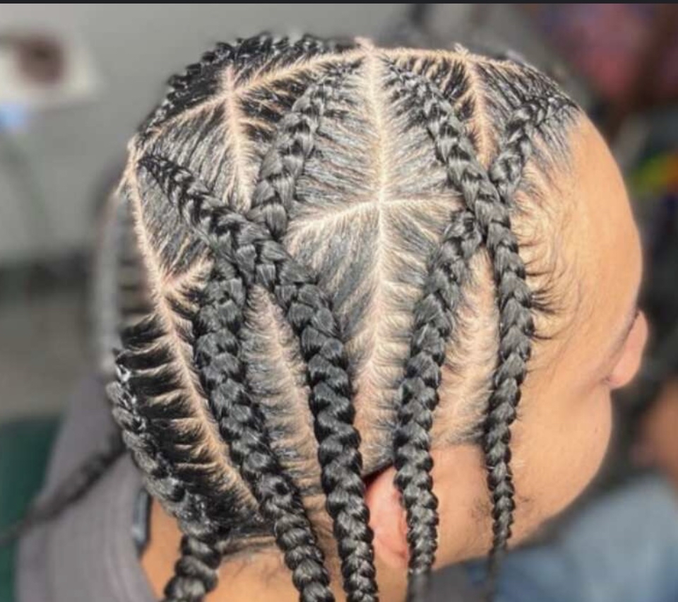 Mens Braids 4-5 Braids