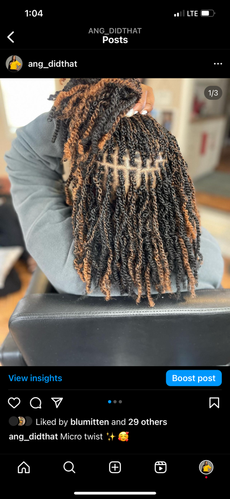 Micro Marley Twist Short