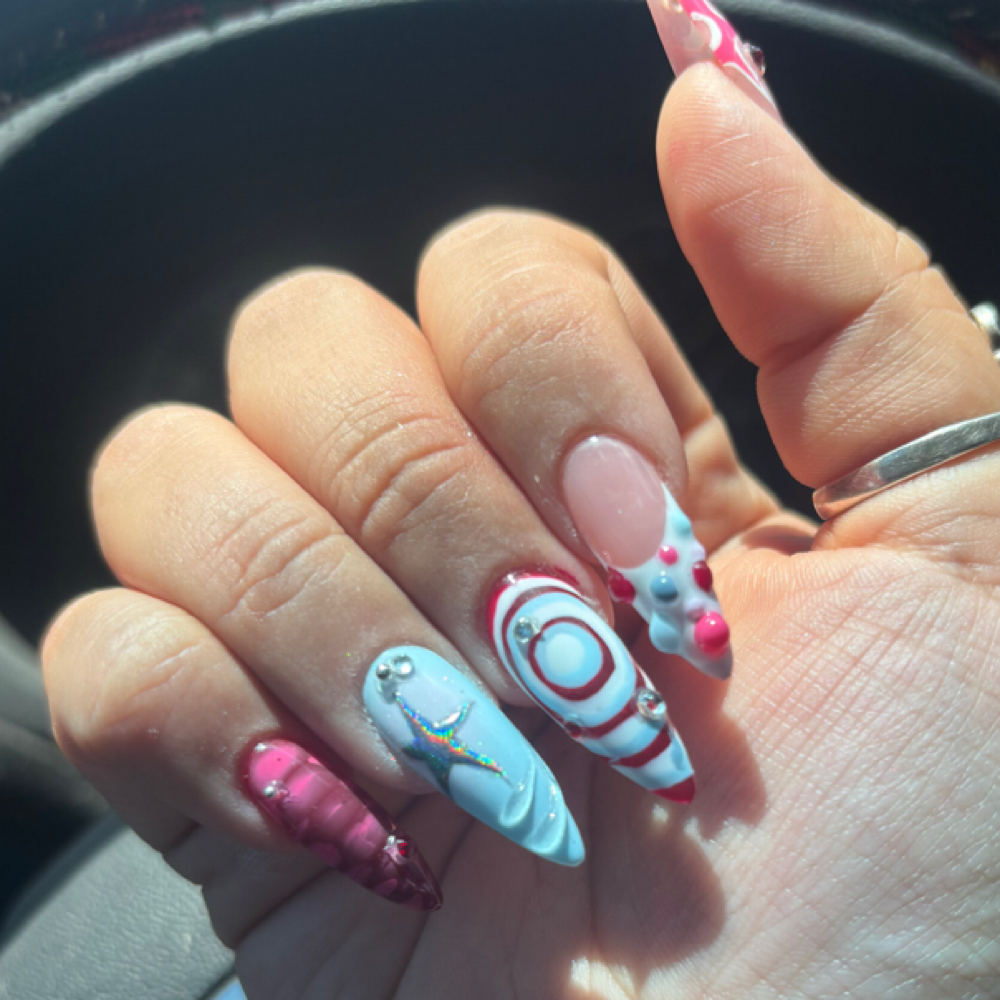 Gel x at Main st. Mani’s in Brenham, TX