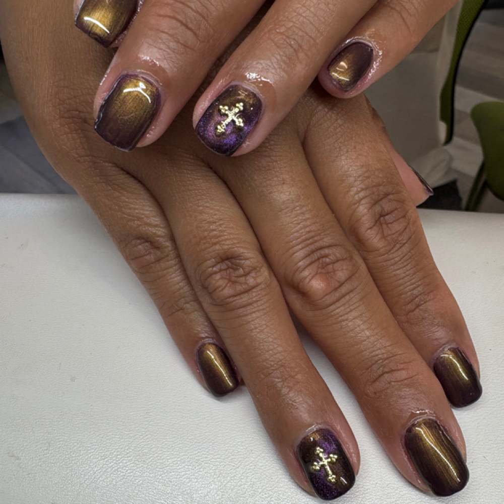 Manicure with Gel Polish at Stella Nova - Hair Skin and Beauty in Cocoa Beach, FL