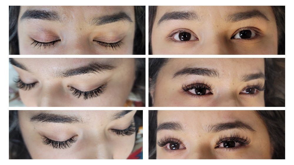 Full Set Hybrid Lash Extensions