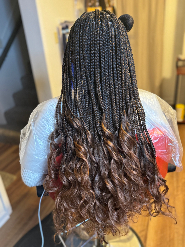 French Curls Knotless