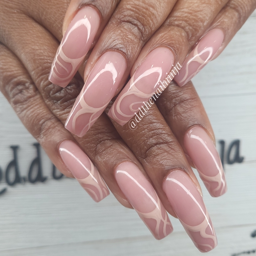 Gel Extensions Fill- Medium at DD the Nail Ninja in Easton, PA