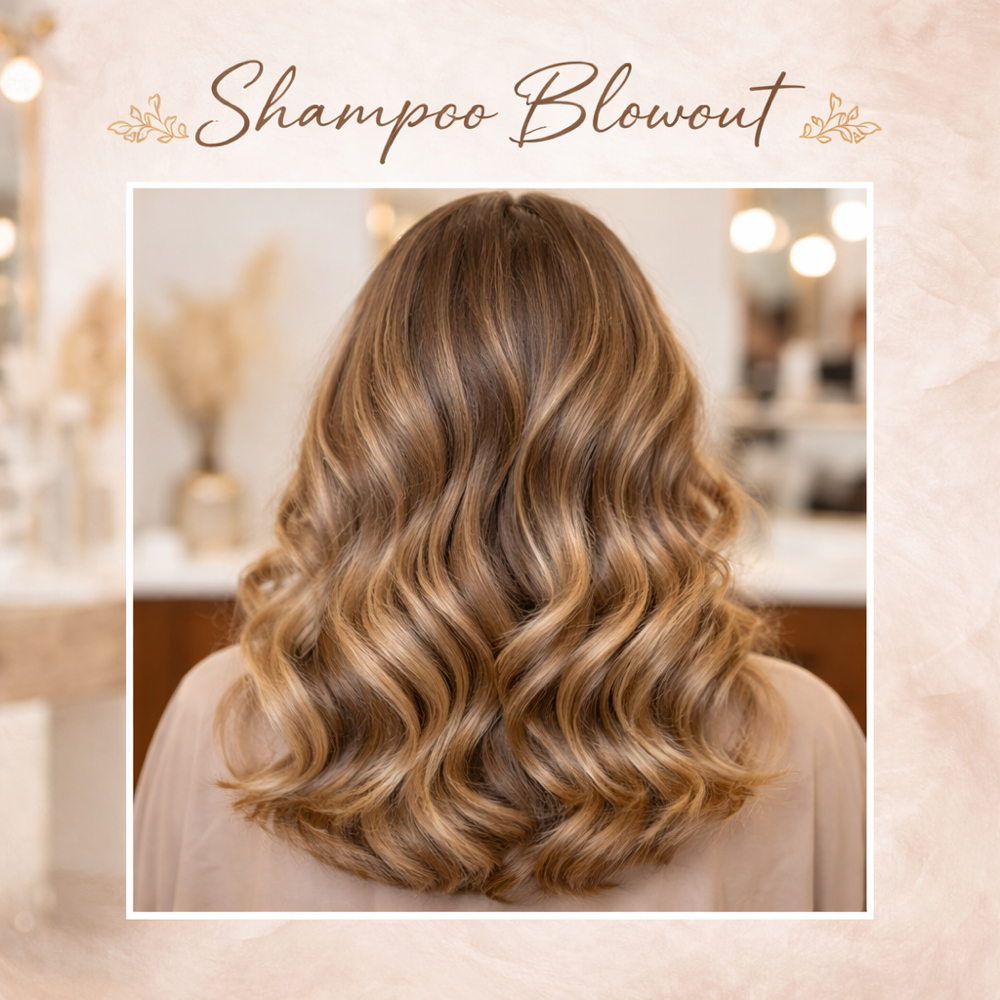 Shampoo + Blow-Dry Style at Studio M Beauty Co. in Salem, OR