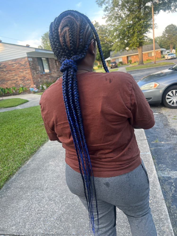 6-Feed In Braids