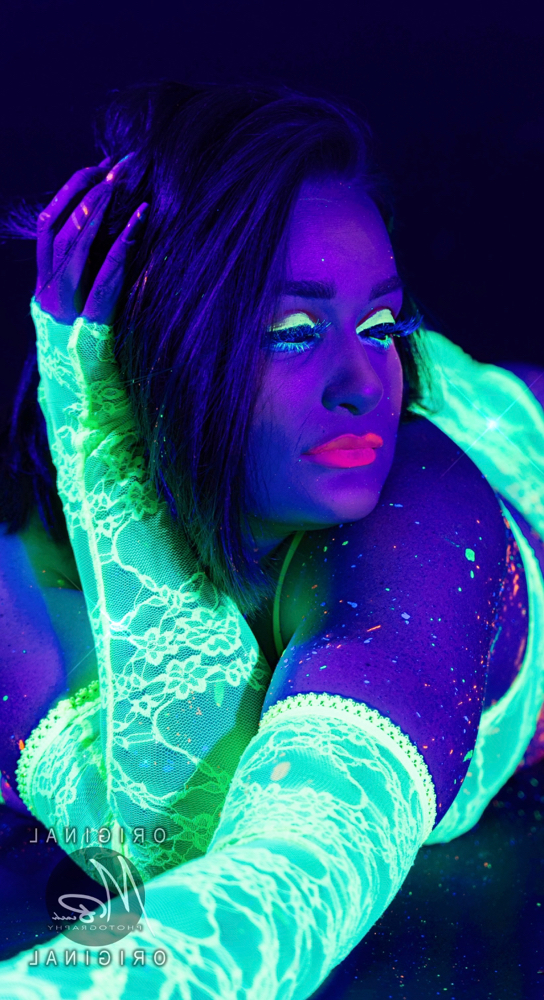 Neon makeup - Full Face