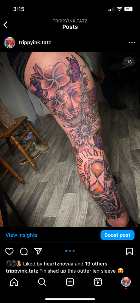 Full Outter Leg Sleeve