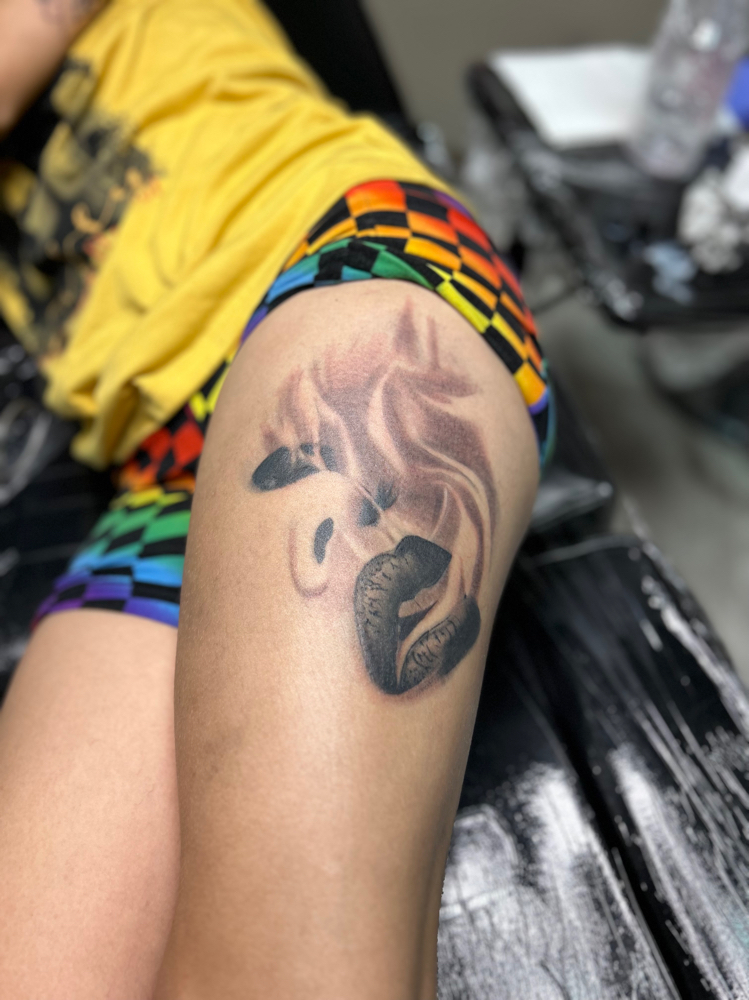 Big tattoo