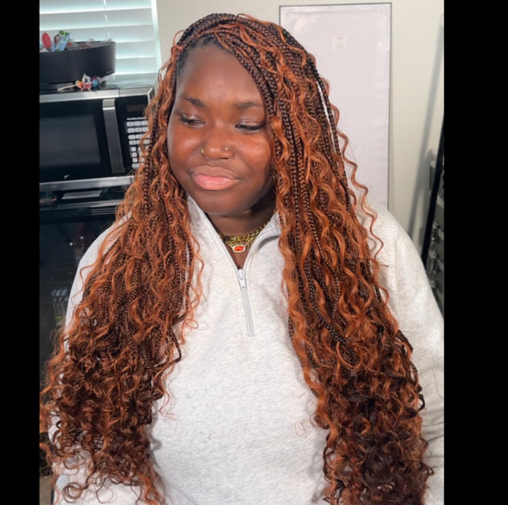 Small Synthetic Boho Knotless at JD Styles Collection in Fredericksburg, VA