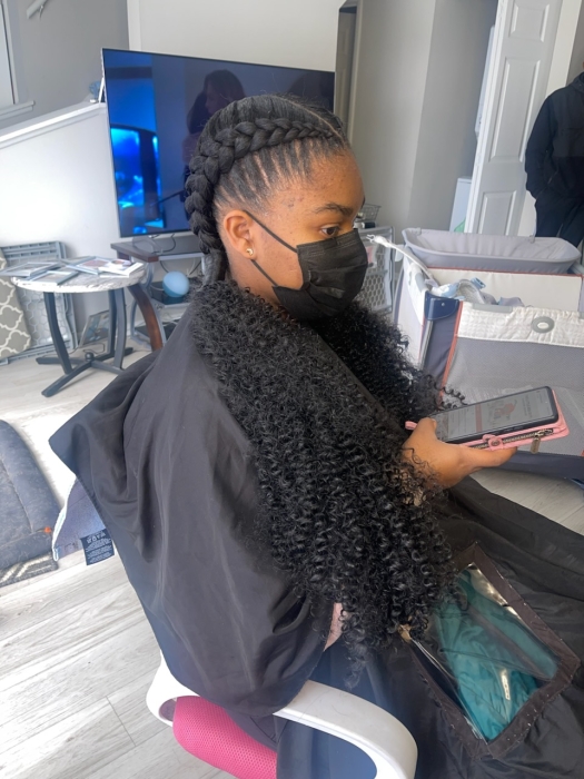 2 Goddess Braids (Junior) at C&C Hair Collection in Palos Hills, IL