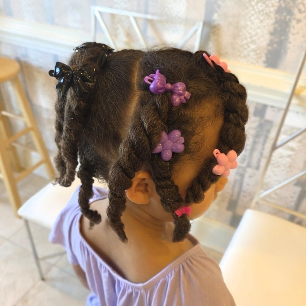 Hair Accessories Application at Passionate Creations Hair Salon LLC in Cary, NC