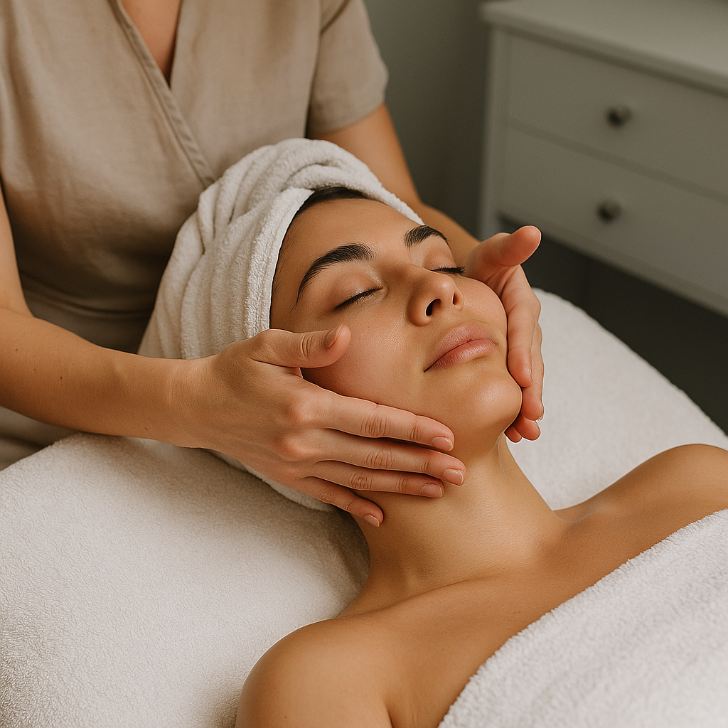 Sculpting Facial Massage