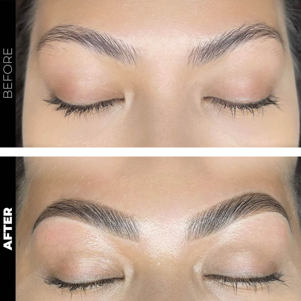 Brow Lamination With Tint And Wax