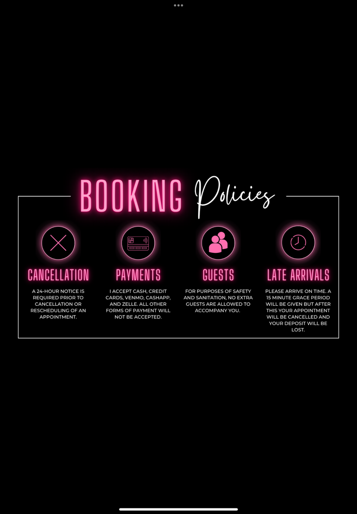 READ BEFORE BOOKING