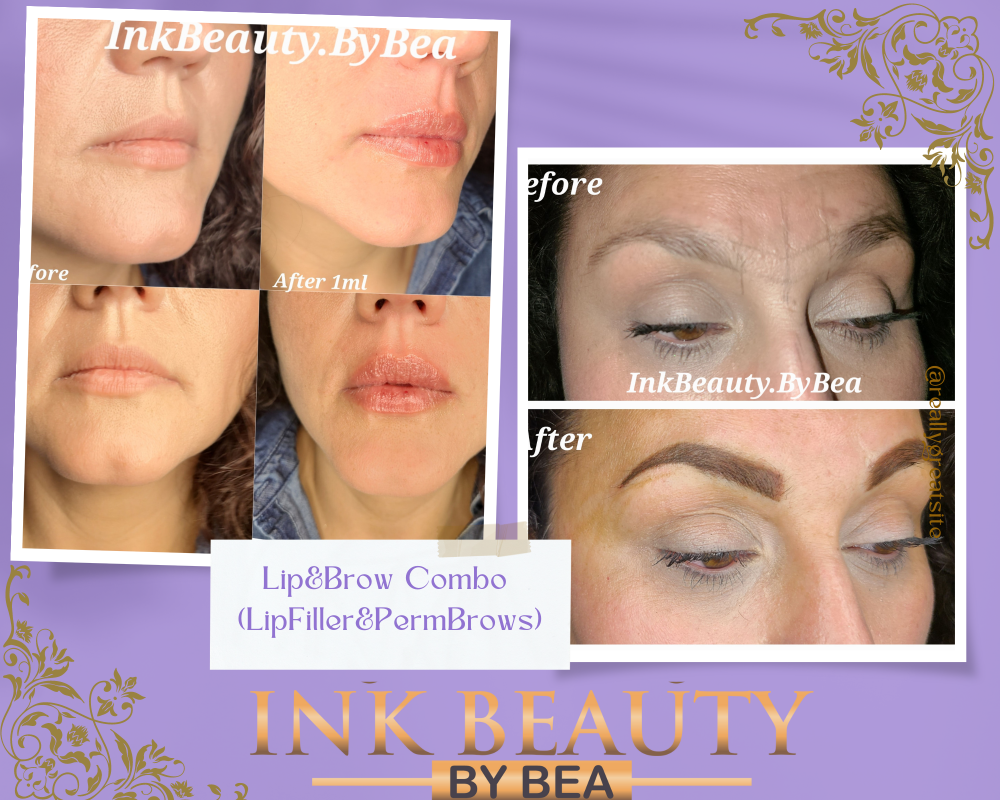 Permanent Brow & Lips Filler