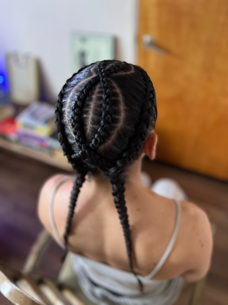 2 Braids w Design