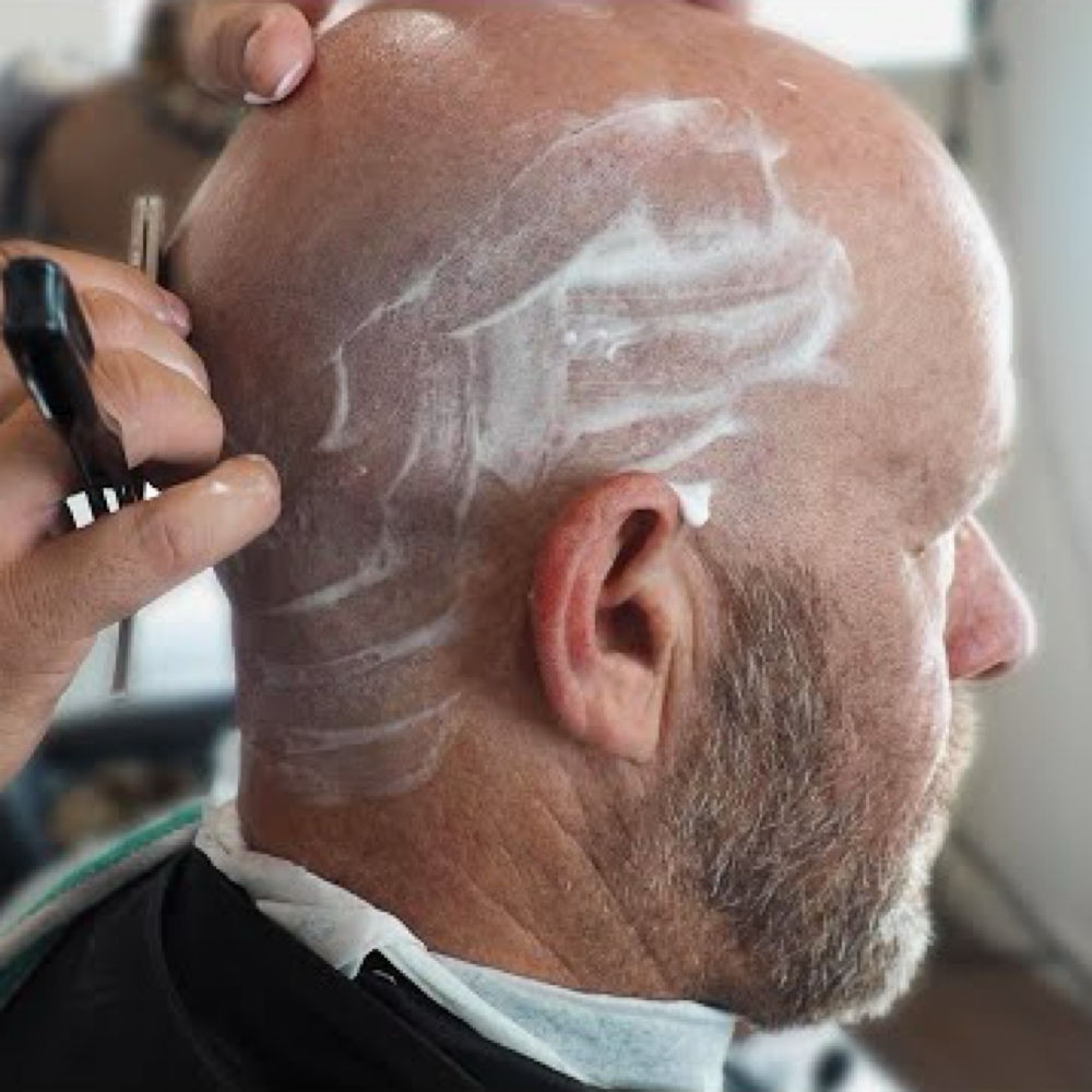Head Shave/ Face Shave at Scherer&Blades in Fort Worth, TX