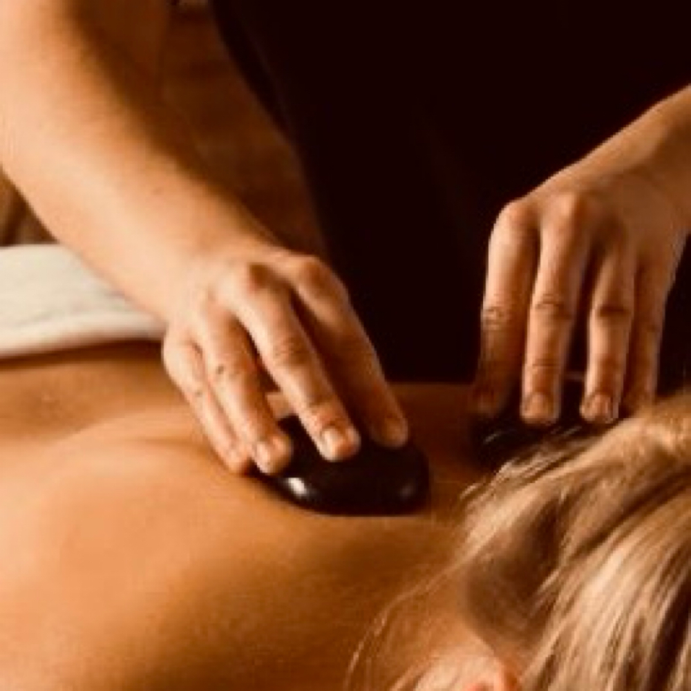 Hot Stones Add-on at Fingers N Faces hair salon and nail spa. in Villa Park, IL