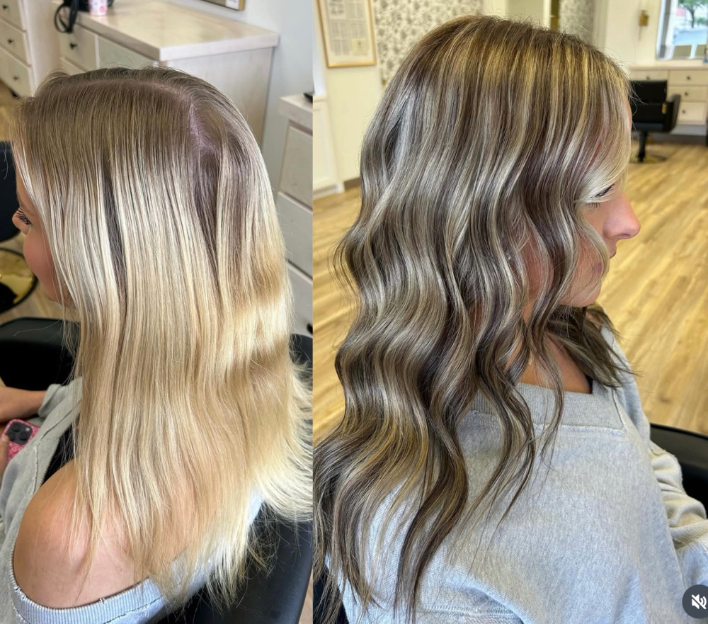 Highlights And Lowlights at Morgan The Stylist in San Antonio, TX