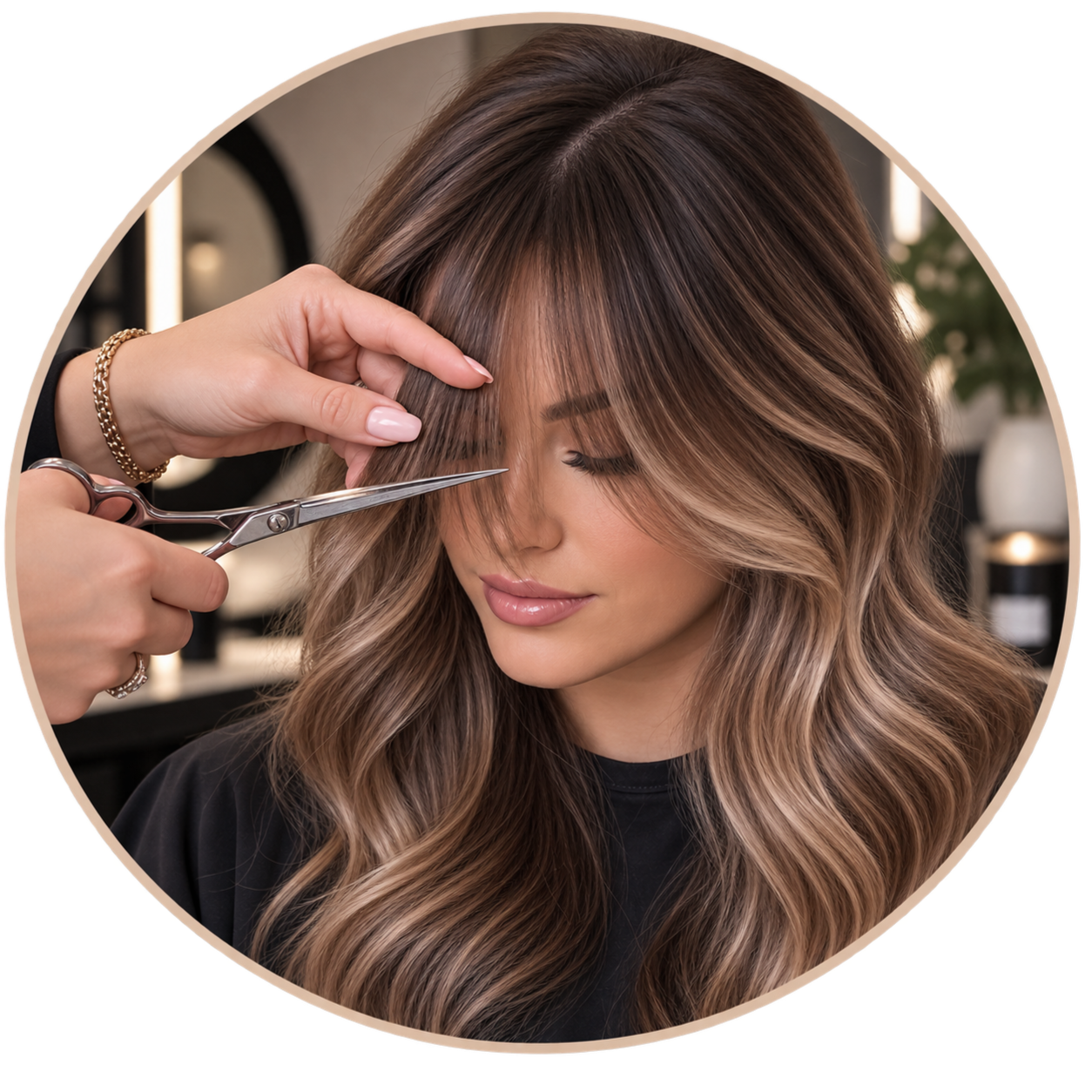 Bang Trim at Jennifer Rose Hair Salon in Lutz, FL