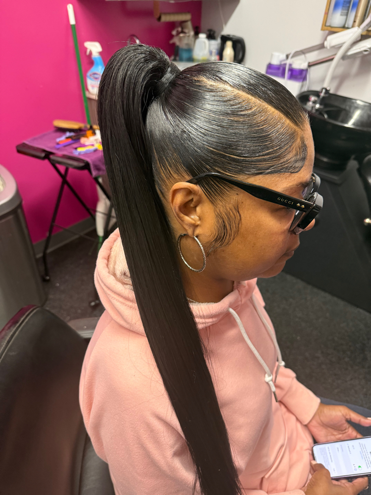 Sleek Ponytail