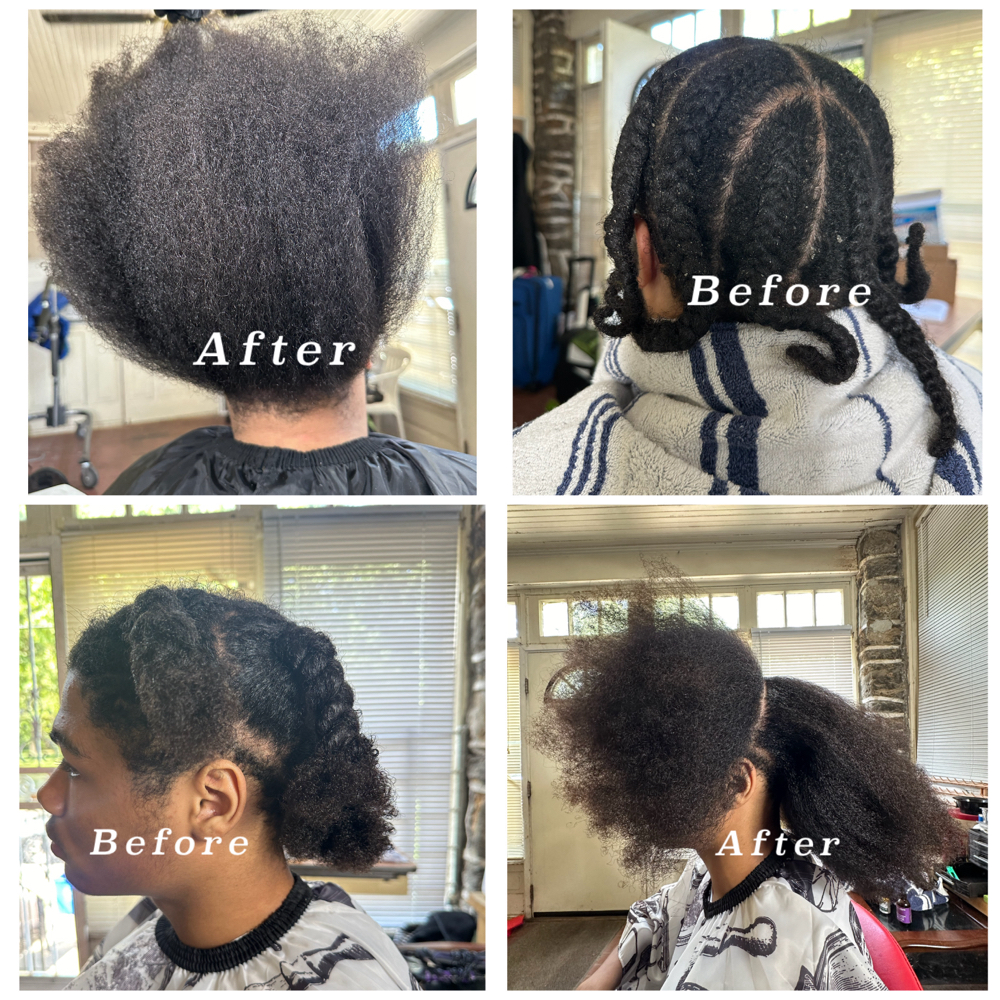 SHAMPOO & DEEP CONDITION