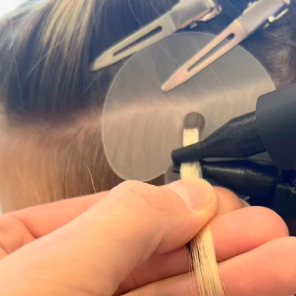 K Tip Install at Tousled Beauty in North Haven, CT