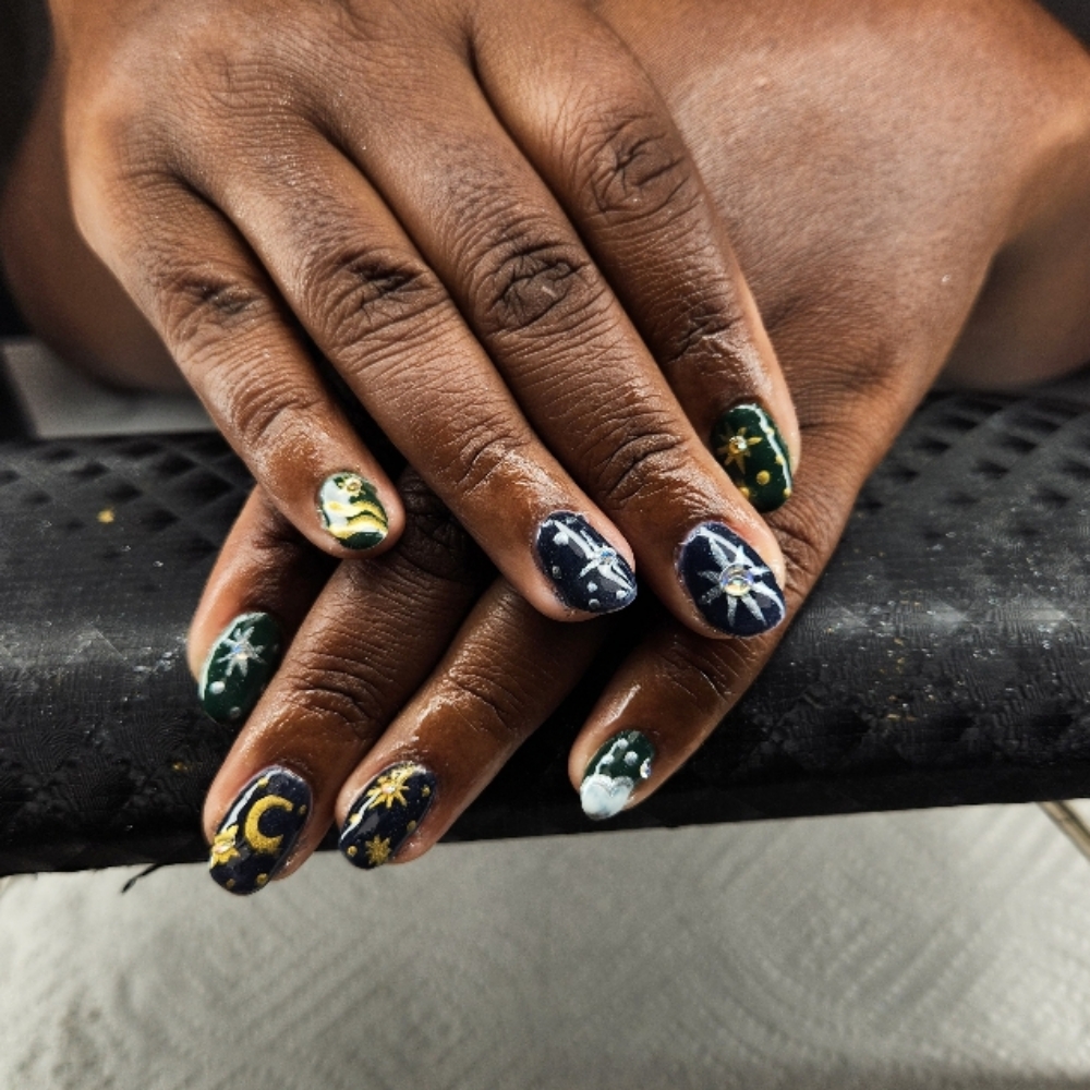 Builder Gel With Design at Nailzby_yanna in Joliet, IL