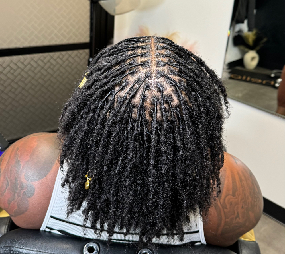 Retwist (140 or more Locs) at Otusbeauty in Greenbelt, MD