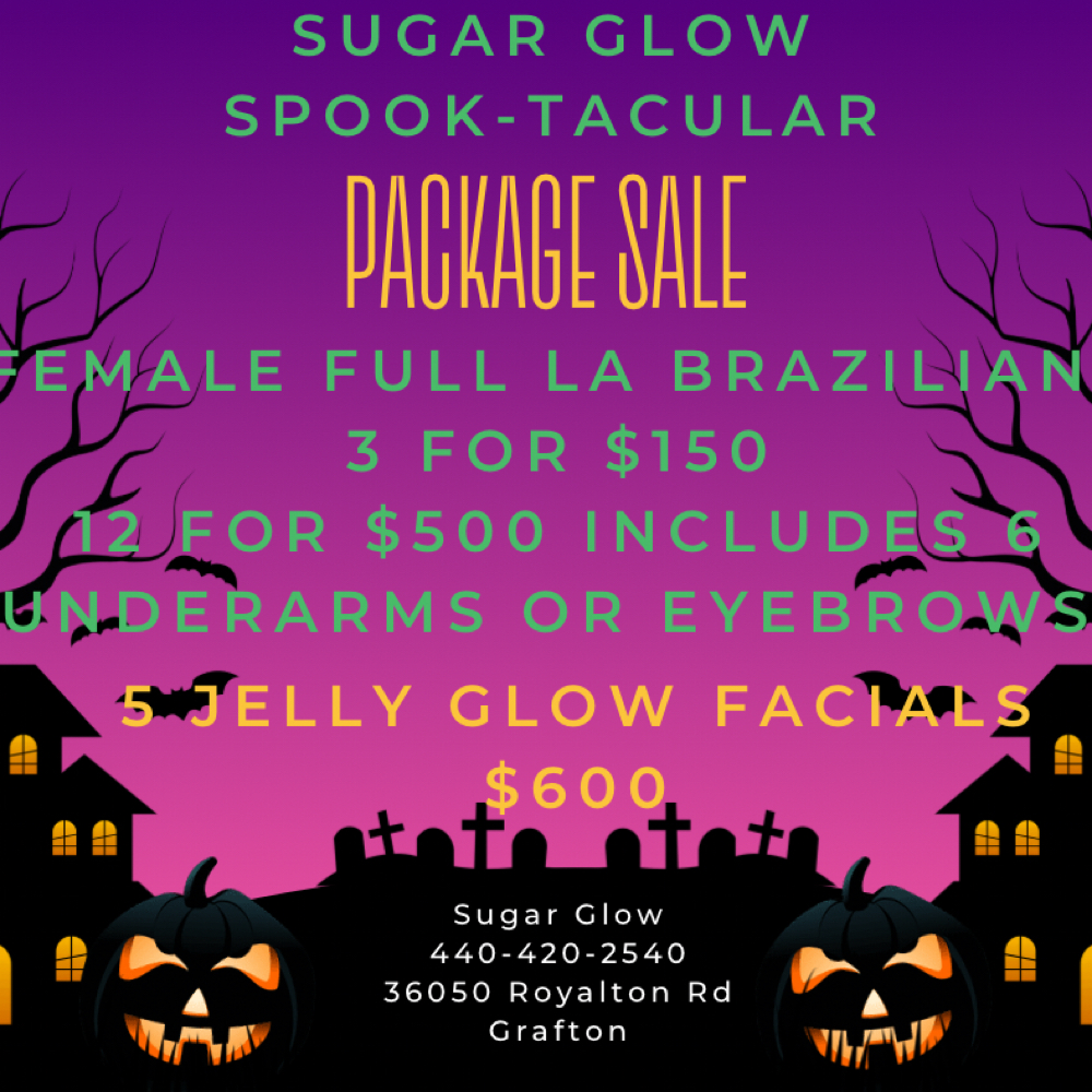 Halloween Sale 12Full La Brazilians at Sugar Glow in Grafton, OH