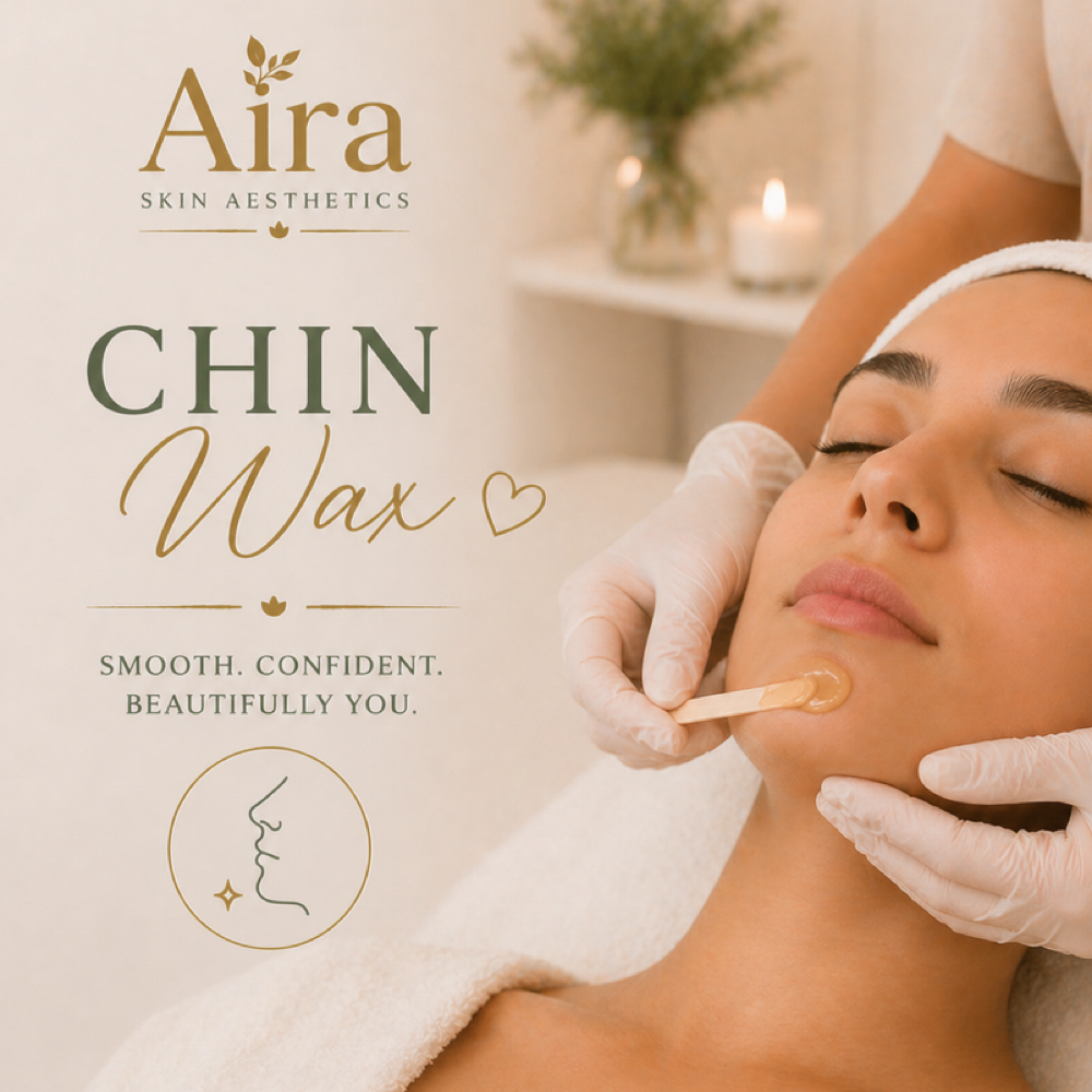 Chin Wax at Aira Skin Aesthetics in Georgeotwn, TX