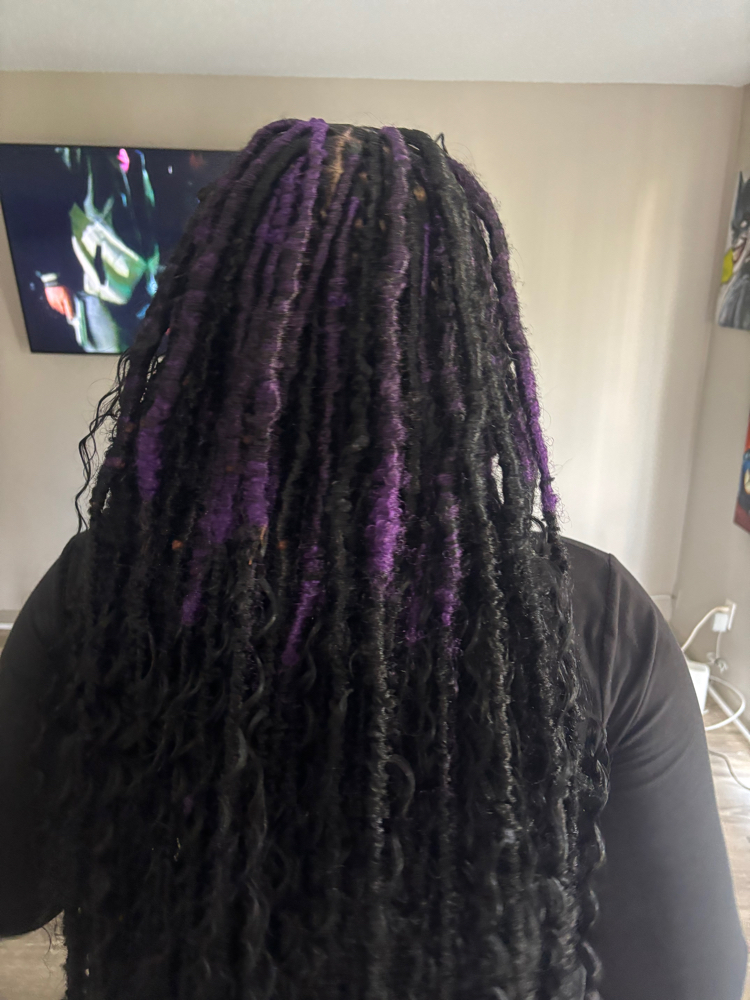 Soft Loc Over Locs at Z.TheHairScientist in Jacksonville, FL