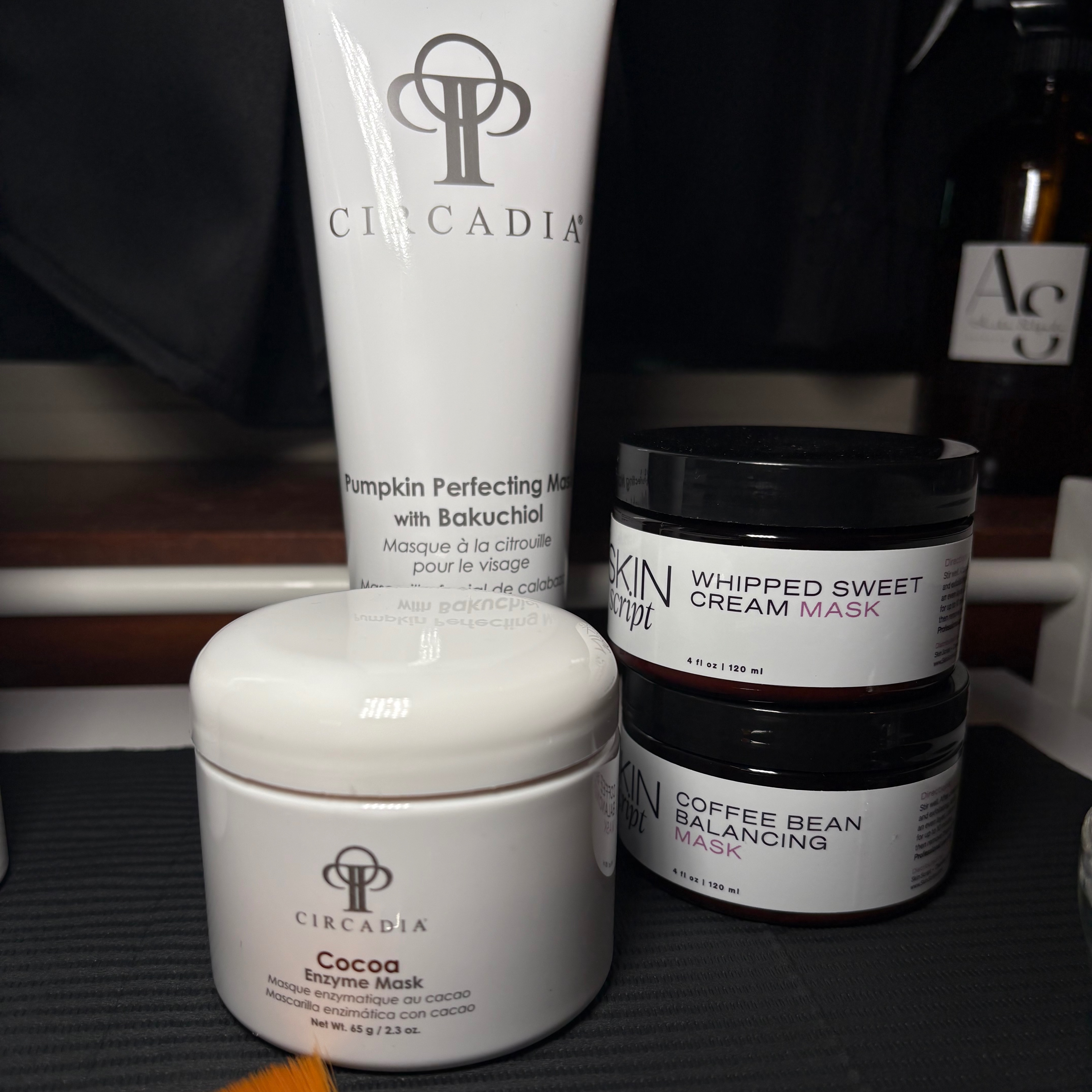 Pumkin spiced latte facial at AS Esthetics in Marfa, TX