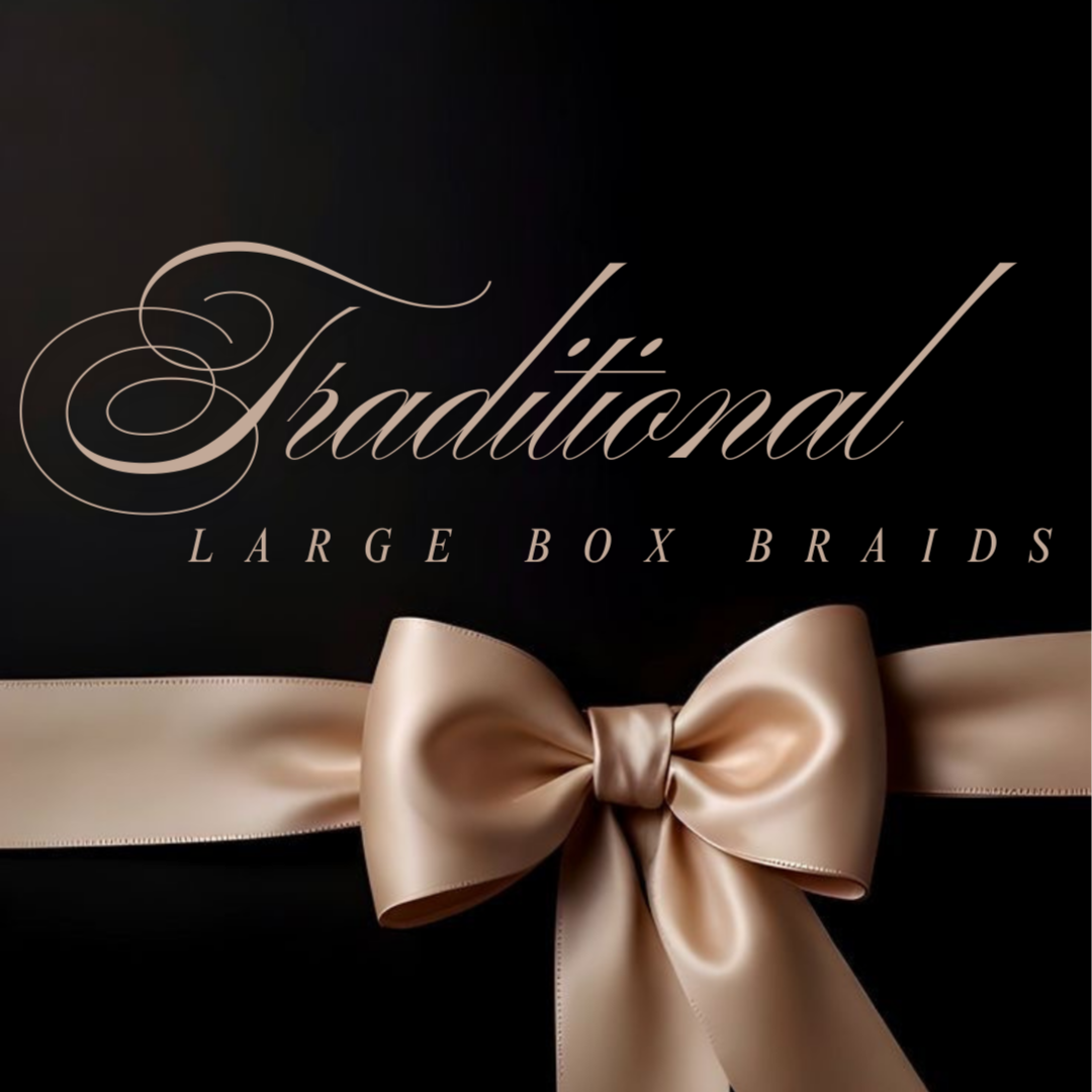 Traditional Large Box Braids at Kloud9 Beauty & CO., LLC in Homestead, FL