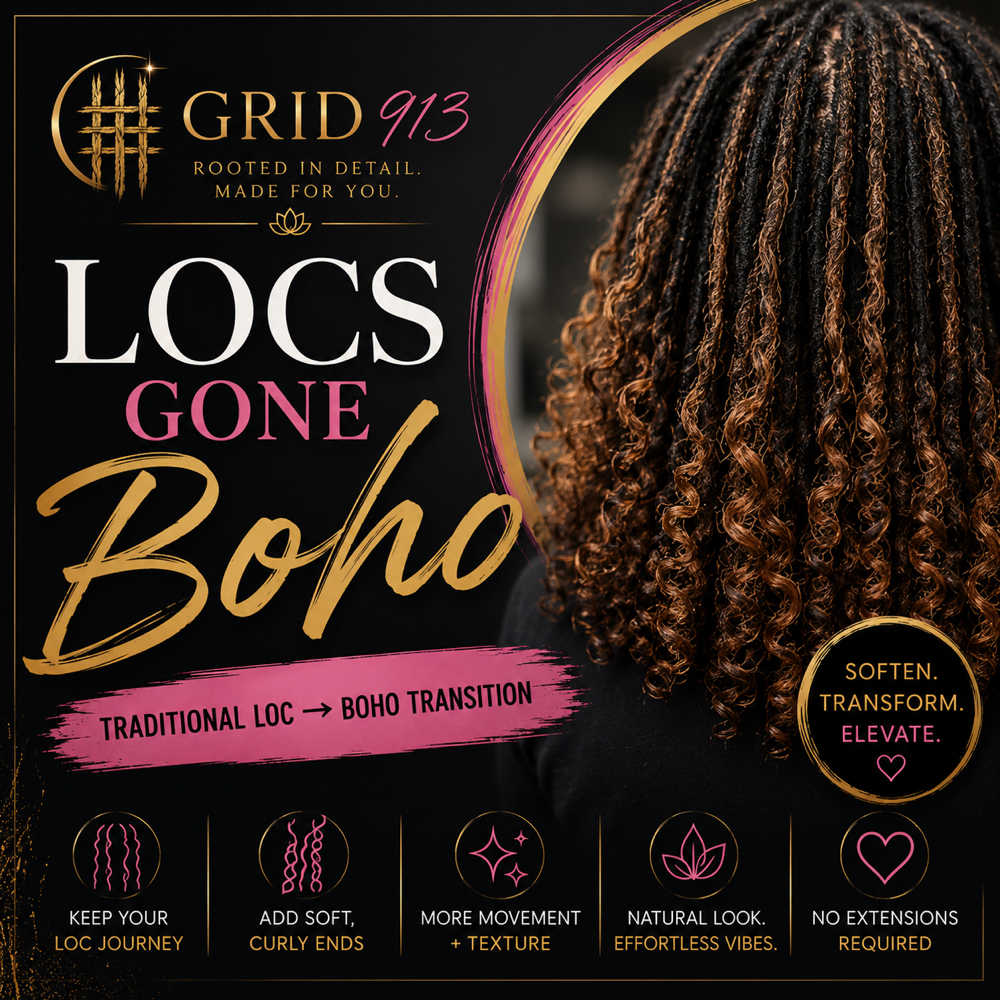 Locs Gone Boho at Grid 913 LLC in Chesapeake, VA