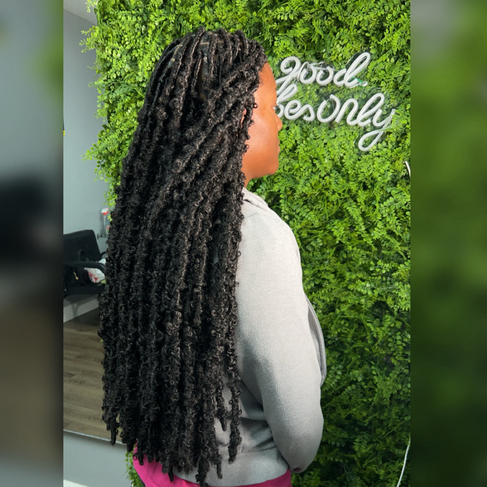 Butterfly Locs Waist Length