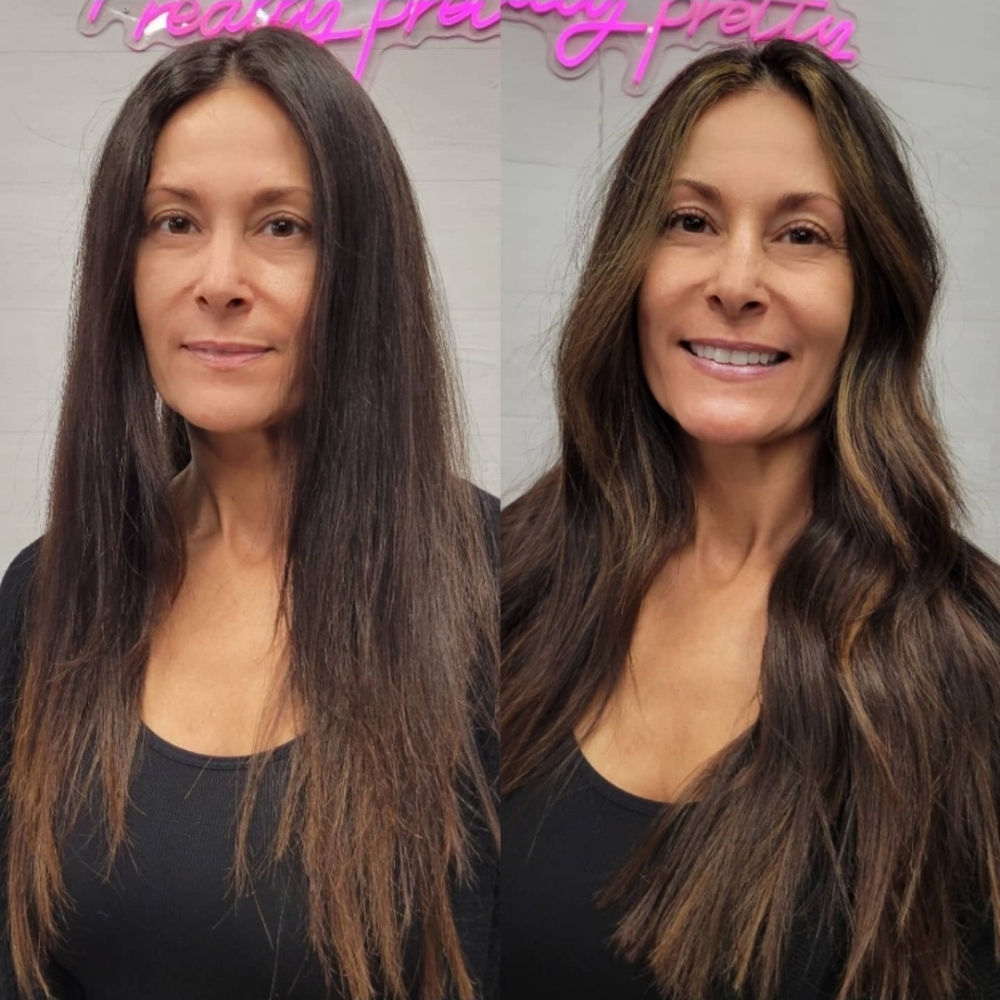Haircut and Blowout