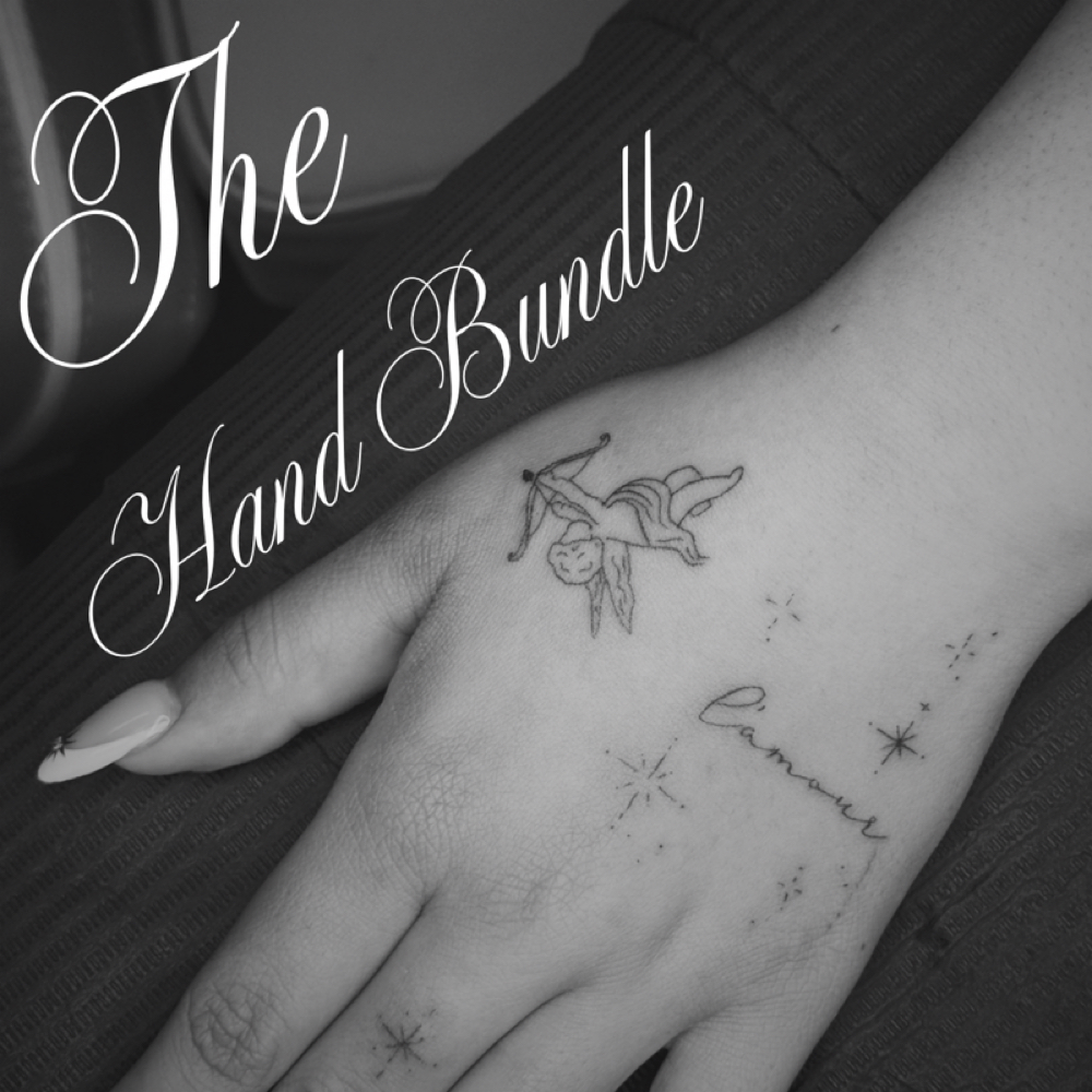 The Hand Bundle at Maggie Hessling ink in Bethlehem, PA