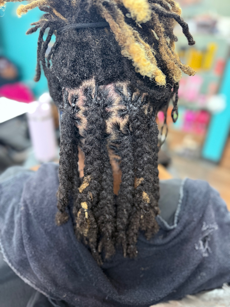 Loc Braid Out Style