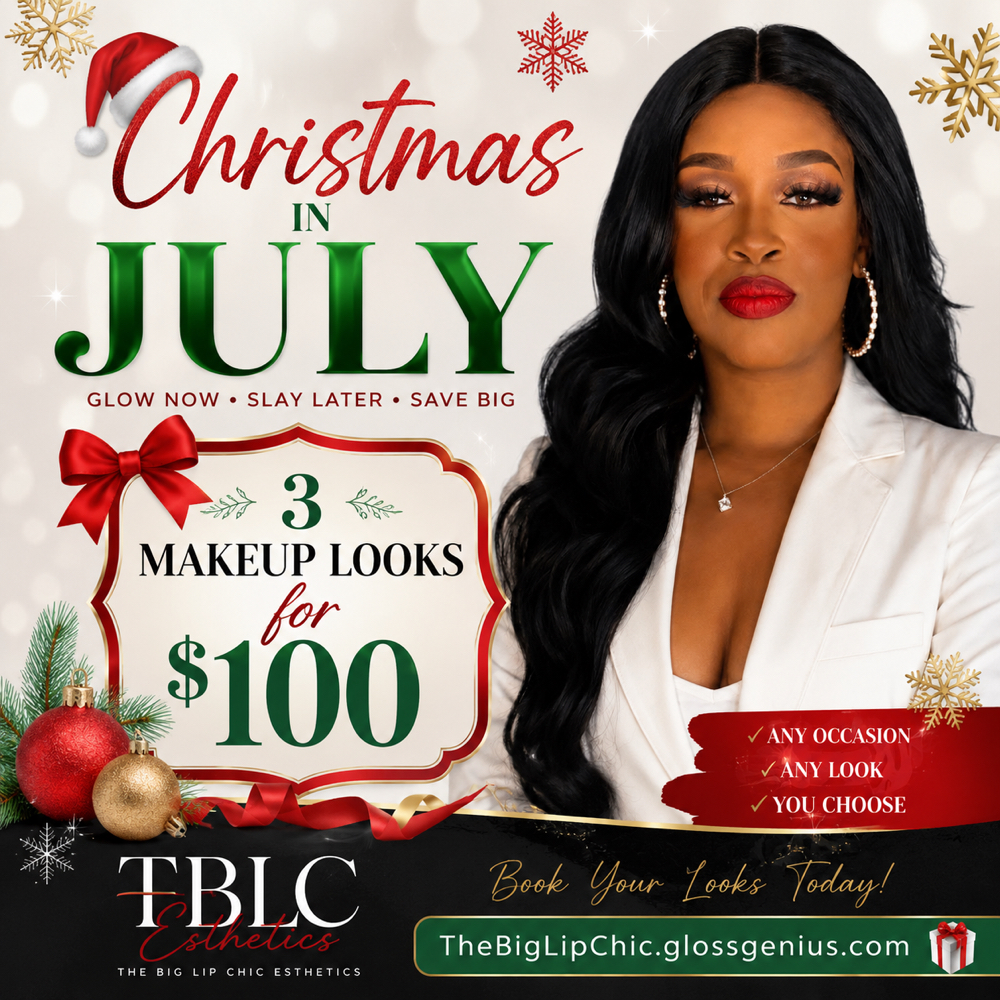 Christmas In July at The Big Lip Chic Esthetics in Columbus, GA